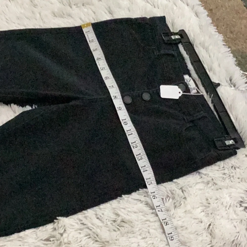 JORDACHE Girls size 18 slim black high rise super skinny stretch denim j…